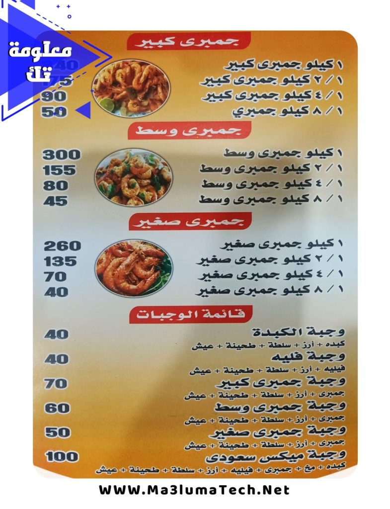 منيو كبده اولاد سعودي وسط البلد 4