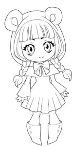 صور انمي للتلوين (3)